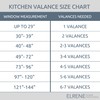 Elrene Home Fashions 026865775426 - Cortina para Ventanas de Cocina,