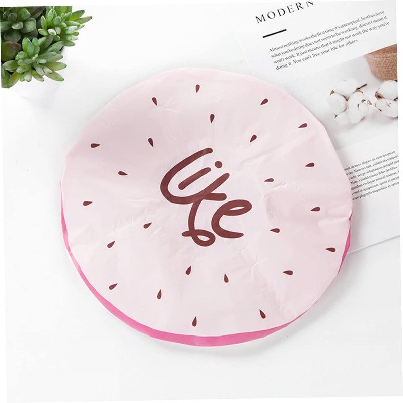 Beavorty Bathing Hat Set Pcs Eva Shower Caps Fruit Pattern