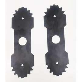 Gabasinover,2-Pack 8-5/8'' Length, 1" Center Hole Blade 638006008 Edger Blade with Teeth fits for Ryobi's RY13050 RY13050A RY15518 RY40030 (2)