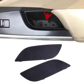 fitfoyo 2PCS Armrest Door Handle Pull Pocket Cap Cover for Honda CR-V CRV 2012-2016 New