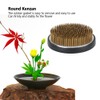 Practical Japanese Round Shape Flower Kenzan Flower Arrangement Holder Needle