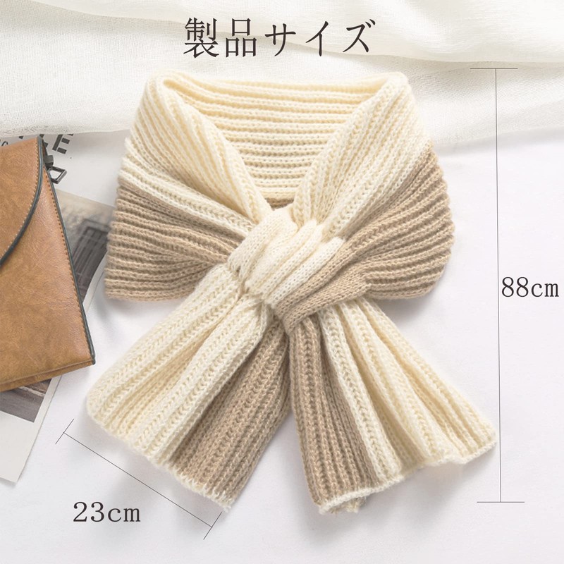 Coollooda Women's Scarf, Warm, Autumn, Winter, Soft, Thick, Shoulder, Cold