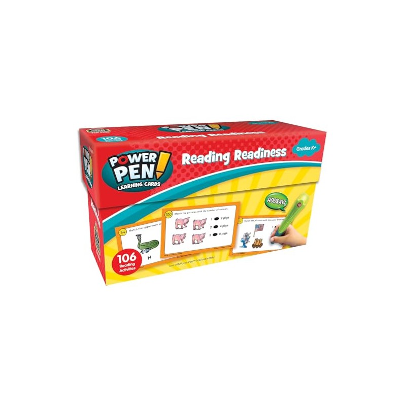 Teacher Created Resources Power Pen Learning Cards: Reading Readiness (TCR6100)