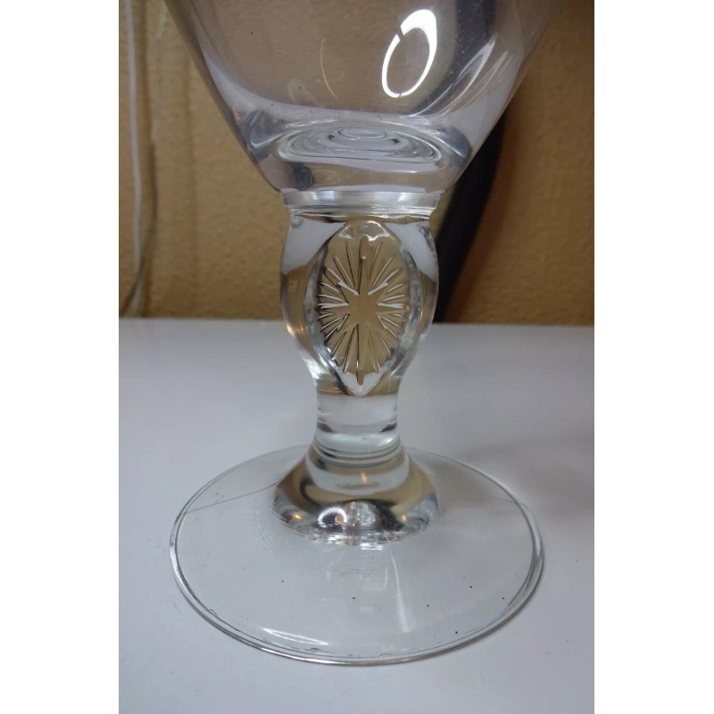 Stella Artois Belgium Glass 40cl With Gold Rim 600 Years