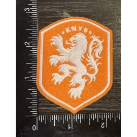 NEATHERLANDS DUTCH NATIONAL SELECT FOOTBALL TEAM IRON ON PATCH SOCCER