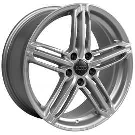 OE Wheels LLC AU12-18080-5112-35S Silver Wheel Painted (18 x 8. inches /5 x 112 mm, 35 mm Offset)