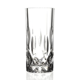 Lorren Home Trends High Ball, Water, 6 Count (Pack of 1)