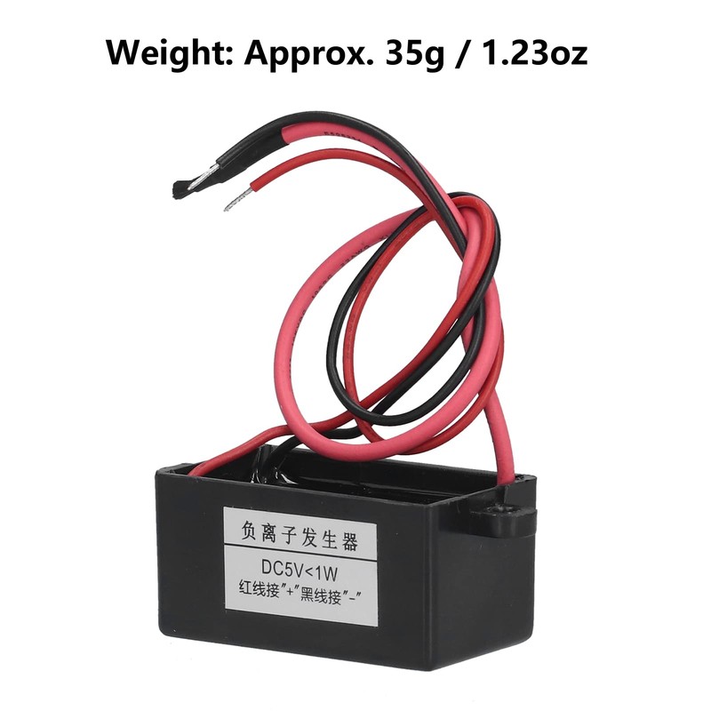 GLOGLOW Ionizer Generator Module, Air Purifier Ion Generator Mini Negative