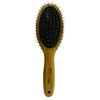 Burgham Pro Plus Grooming Brushes for Dogs, Bamboo Pin Brush,