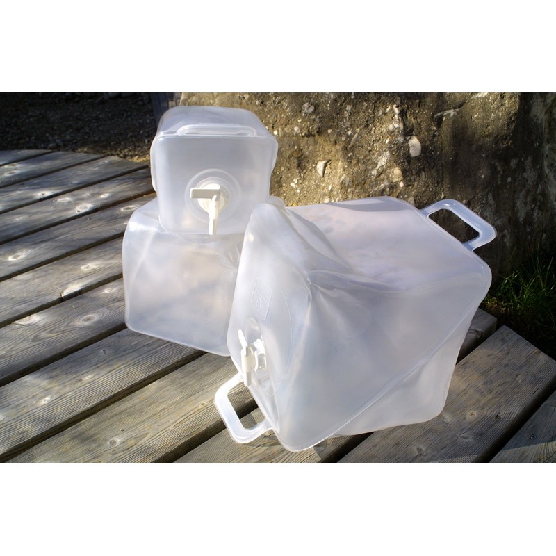 Relags Politainer Folding Canister Canister, Clear, 5 L