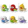 HJPLPXH Parrots Micro Mini Building Block Sets Birthday Gift for