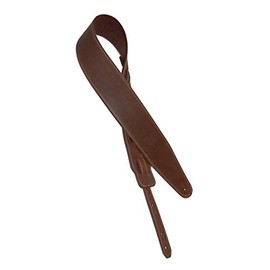 Shaman BJ2 Ledergurt für E-Gitarre und E-Bass (verstellbar von 128 cm bis 149 cm, Breite: 7,5 cm, heimisches Leder) braun