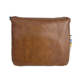 Brown Leather Golf Mallet Putter Headcover by Sunfish