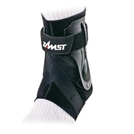 Zamst A2-DX Strong Ankle Brace Active Ankle Stabilizer Brace with ThreeWay Support, Ankle Sprain Support for Men and Women, Sports Brace for Basketball, Soccer, Hockey, Volleyball, Football & Baseball