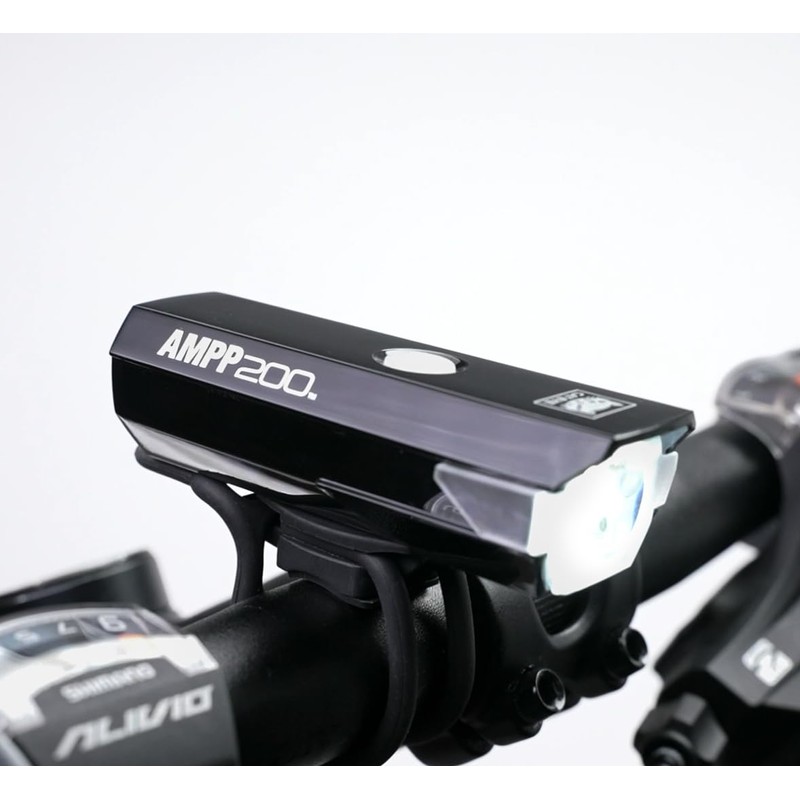 CATEYE - AMPP USB-C Rechargeable Bike Headlight (AMPP200)