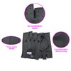 Fingerless Half-Finger Premium Driving/Cycling/Motorcycle Gloves in Real Leather 309
