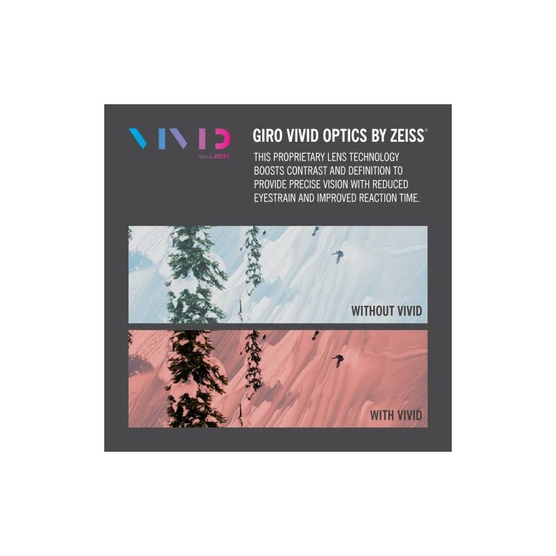 Giro Article/Lusi Snow Goggle Replacement Lens - Vivid Smoke