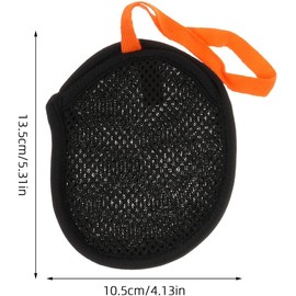 6 Piezas Bolsa de Malla para Jabón de Baño con Cierre Seguro y Exfoliante Bolsa de Espuma Portátil para Ducha Casa y Viajes