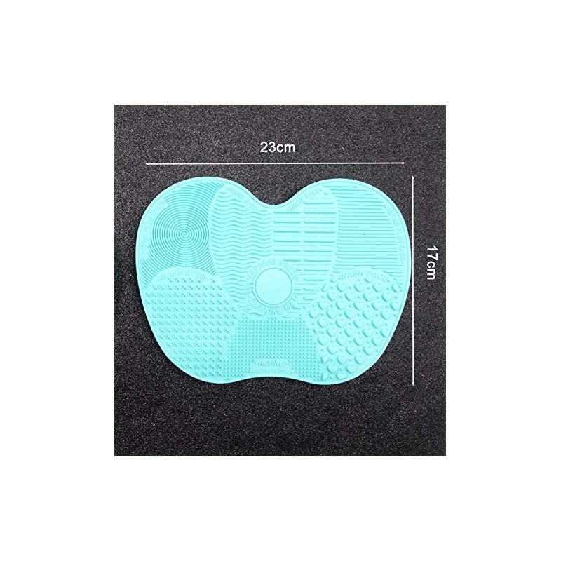 Kit 3 Limpiador silicona para brochas de maquillaje Alfombrilla Esponja