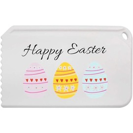 Azeeda 'Happy Easter' Plastic Ice Scraper (IC00041299)