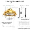 Roodike Hanging Chicken Coop Heater, 300W 2 Heating Levels Premium