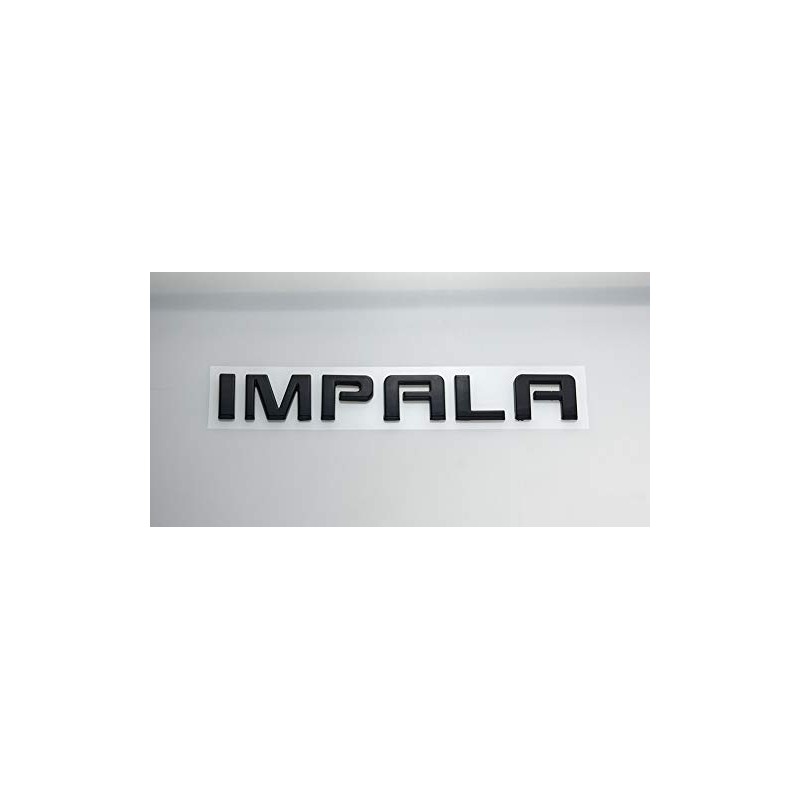 1x Impala trunk Emblems 3D Badges Nameplate Letter Replacement for