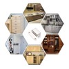MousikeCabinet Magnets 25lb Stainless Steel Magnetic Door Catch with Strong