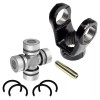 Caltric New Front Drive Shaft Yoke & U-Joint Kit For