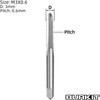 Burkit 2pcs M3 X 0.6 Thread Tap Right Hand, HSS