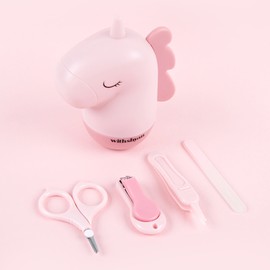 Withshan Unicorn Infant Nail Clippers Set of 4 Baby Nail Clippers Baby Scissors Infant Nail Set / 위드샨 유니콘 유아 손톱깎이 4종 세트 아기 손톱깎이 아기 가위 유아용 네일 세트