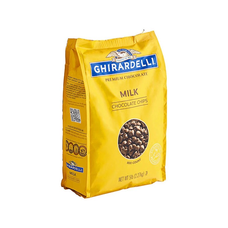 Ghirardelli 5 lb. Baking Chips (select flavor below) - 5