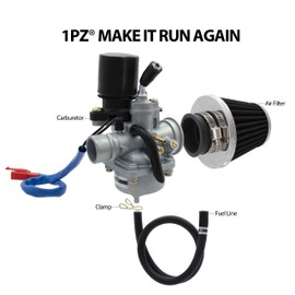 1PZ C19-AF1 19mm 2 Stroke Carburetor Carb Replacement for Yamaha Jog50 Jog90 2 Stroke Dinli 50cc 70cc 90cc 100cc 110cc ATV Quad Carb Dino Jp Beast Helix DL603