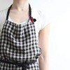 Lino e Lina Full Apron, Manon Leticia Noir/A691 Apron, Cute,