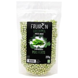Fruiron Freeze Dried Whole Green Peas - 225g (8oz) | Snack, Nutrition Packed, , Additive Free, Non GMO