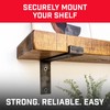 Bullfix Shelf Fixing Kit - Heavy Duty Plasterboard Fixings for