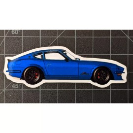 Calibear Prints Datsun 240Z Fairlady Z Nissan S30 JDM Vinyl Laptop Desktop Glossy Sticker 3"