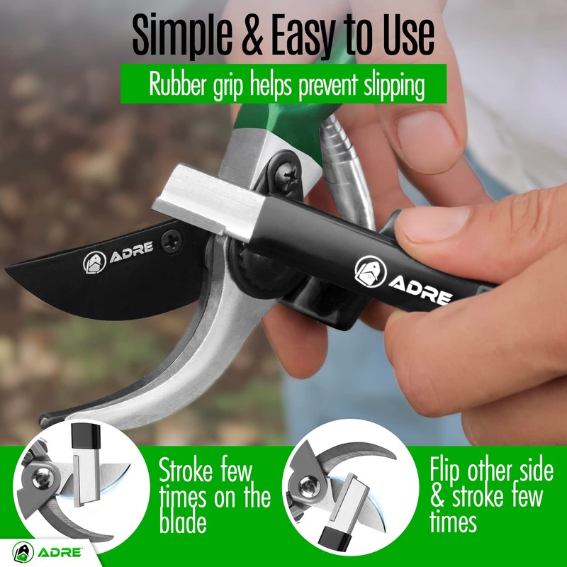 Adre Garden Tool Blade Sharpener – Professional Carbide Knife Sharpener