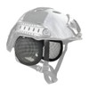 Tactical Airsoft Military Paintball Metal Mesh Side Cover with Ear