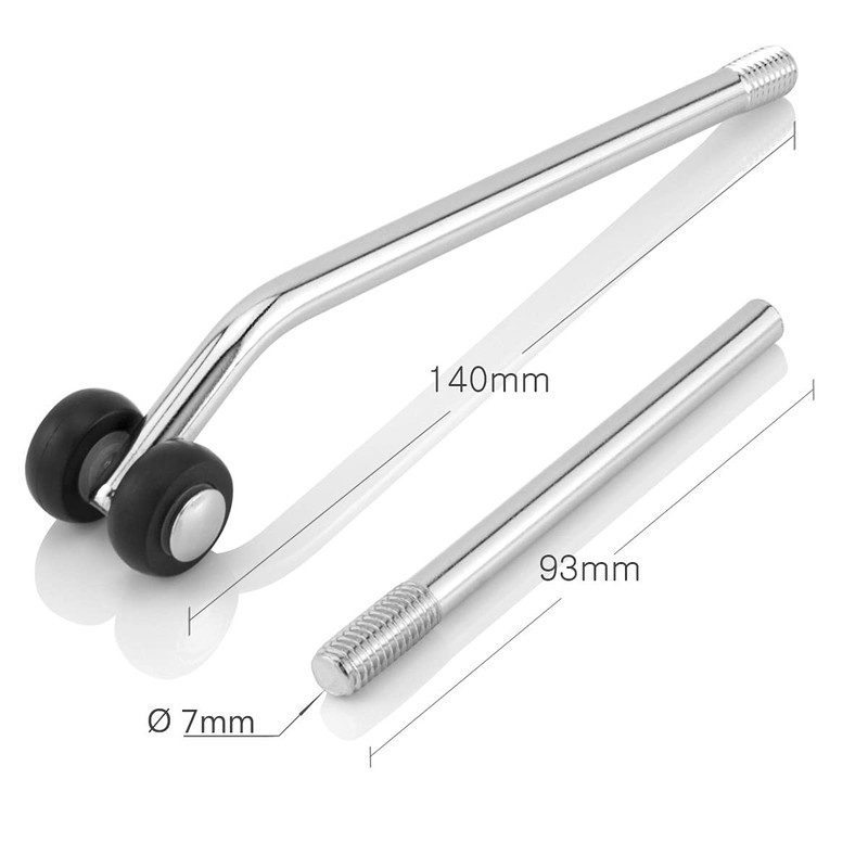 MidGard Zinc Alloy Automatic Door Closer Adjustable Rod Door Closer