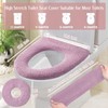 Pack of 2 Toilet Seat Covers, Toilet Seat Cover Cushion,
