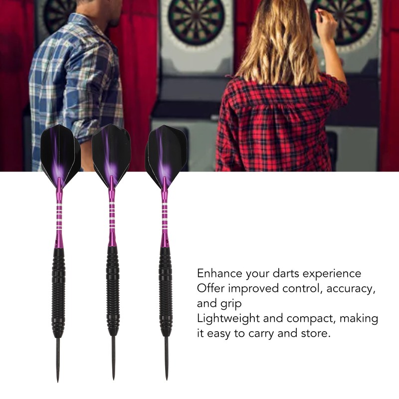 Darts Metal Tip Set Professional Darts with Stylish Case Steel