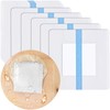 10 Pcs Waterproof Ostomy Bag Cover with Non-Stick Pad Extra