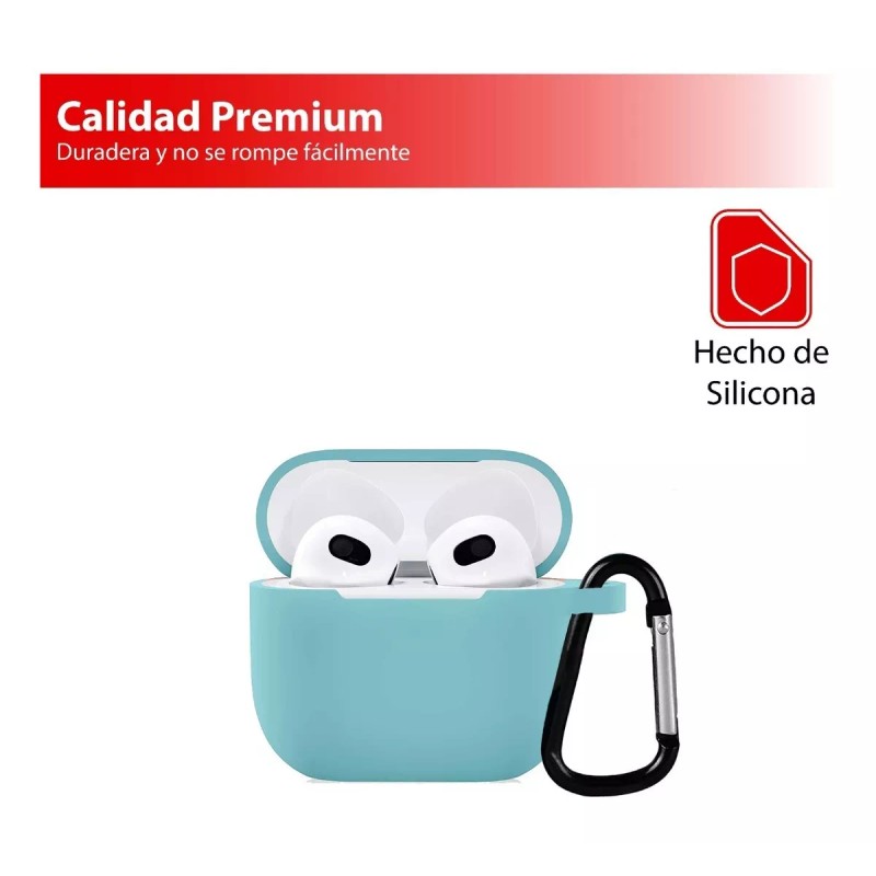 Alomia Funda Protectora Para AirPods 3 Gen Brilla En Oscuridad