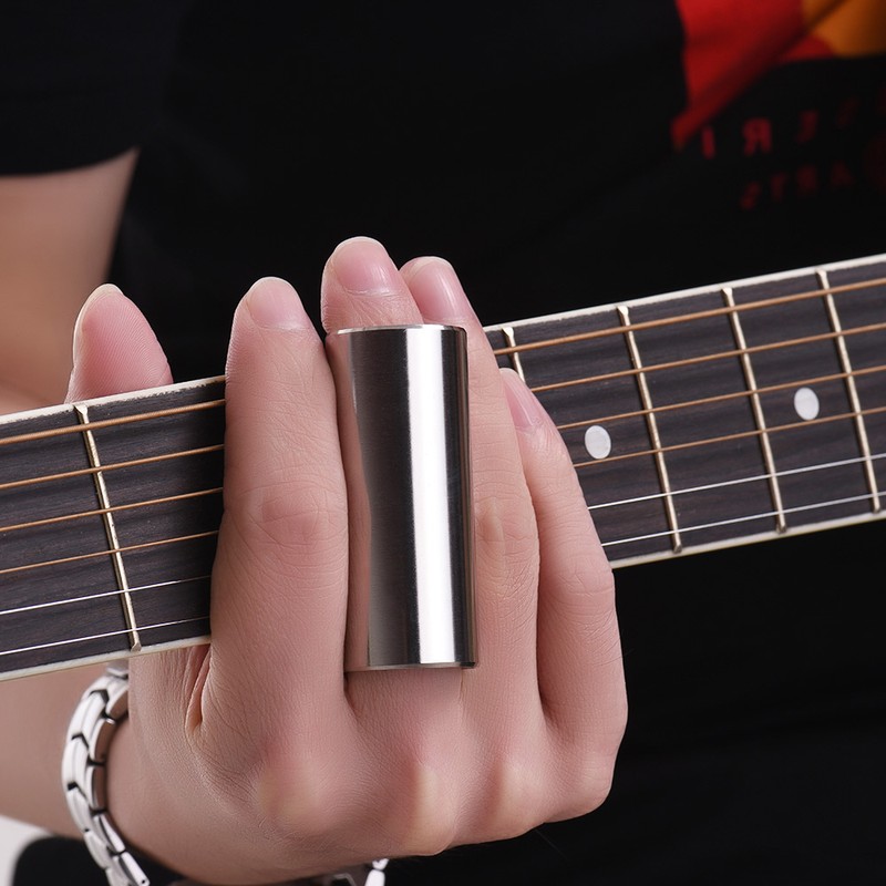 Guitar Slides Set Includes 3 Glass Slides (5.1cm/ 6cm/ 7cm)