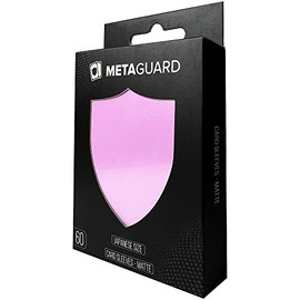MetaGuard Premium YuGiOh Sleeves (60ct) Japanese Sized 11 Colors (Lavender (Light Purple))