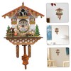 Ciieeo Home Living Room Cuckoo Handcrafted Clock Cuckoo Clock Wall