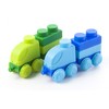 UNiPLAY Truck and Trailer Set, Building Block Truck for Cognitive