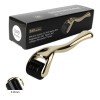 Dermaroller MEESTORY Titanio 0.25mm Microagujas 540 Agujas Facial Barba