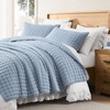 WDCOZY King Size Quilt Bedding Sets with 2 Pillow Shams,