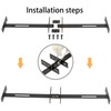 10L0L Universal 2/3-point Golf Cart Seat Belts, 42" Retractable Belts